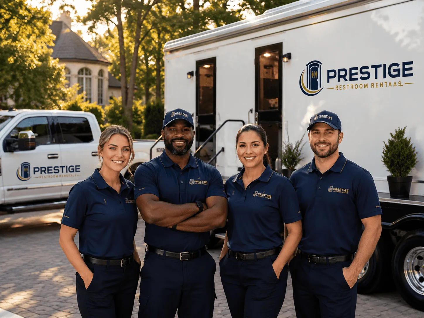 Trusted Luxury Portable Restrooms company in Ryder, ND